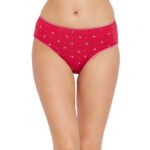 Pack of 3 Bodycare Premium Printed Cotton Briefs in Assorted colors- 400