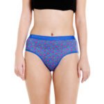 Pack of 3 Printed Cotton Briefs in Assorted Colors